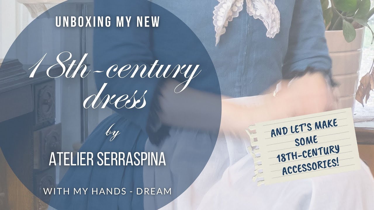 I bought myself an 18th-century dress and sewed some period accessories!