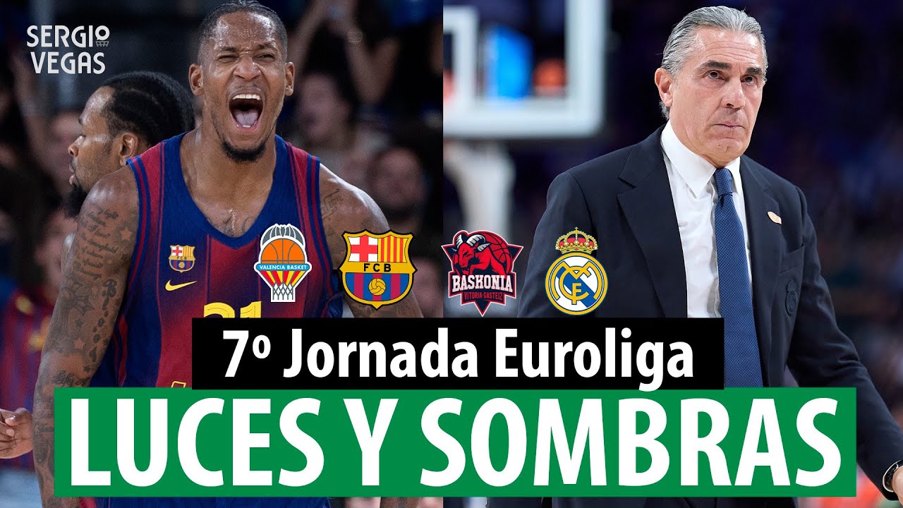 &iquest;QU&Eacute; LE PASA al REAL MADRID BALONCESTO FUERA? &iexcl;TRIPLE VICTORIA BARCA. VALENCIA y BASKONIA! EUROLIGA!
