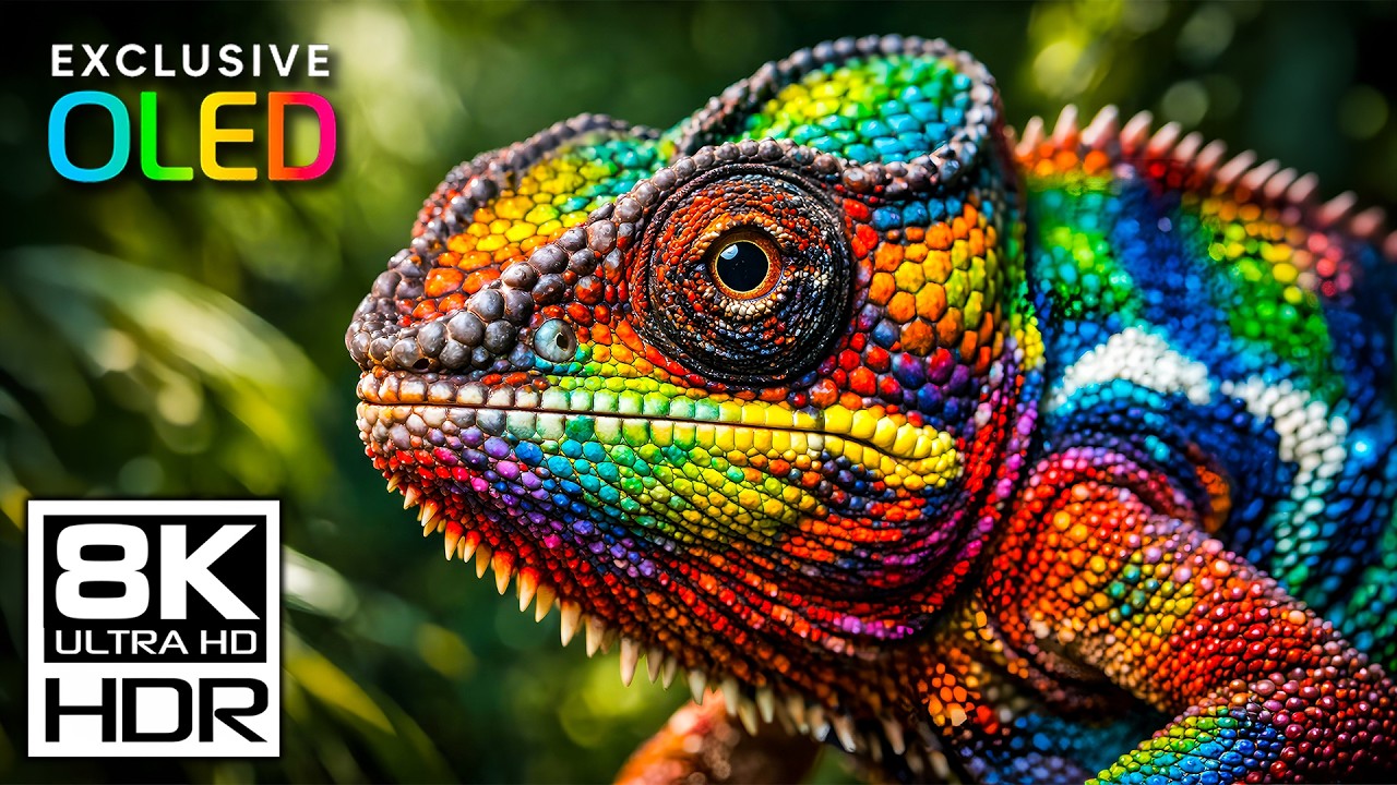 OLED Ultimate Test Video | 8K HDR Dolby Vision 120FPS Stunning Visual Demo