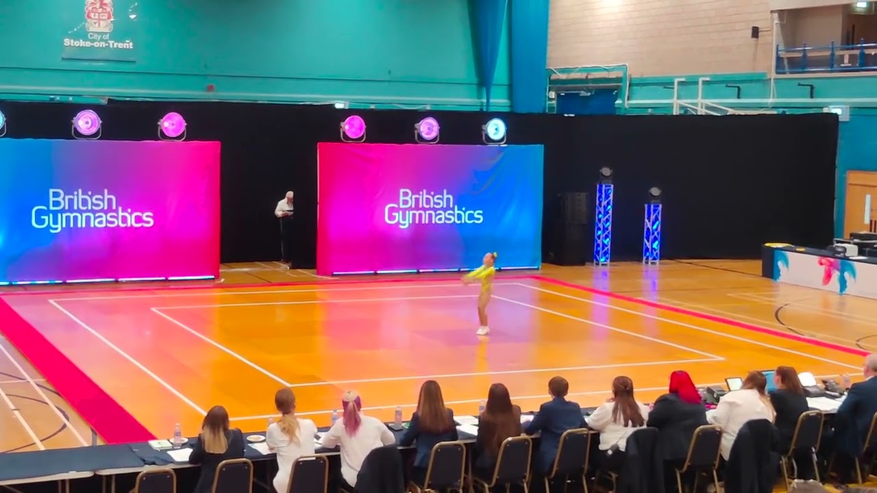 Sofia Reis British Individual 2022 Aerobic Gymnastics