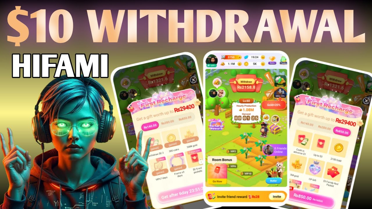 How to Withdraw $10 from Hifami App | Hifami Withdrawal Complete Guide 2025