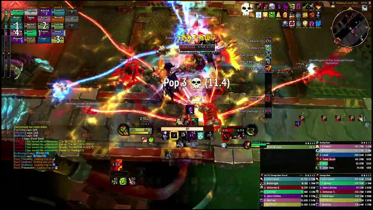 Wow Firestorm fanatics vs mythic Sprocketmonger Lockenstock sub rogue pov