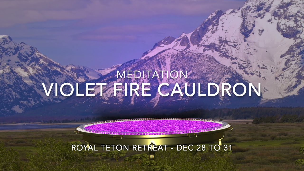 Violet Fire Cauldron Meditation | Karmic Board | The Seven Sacred Weeks