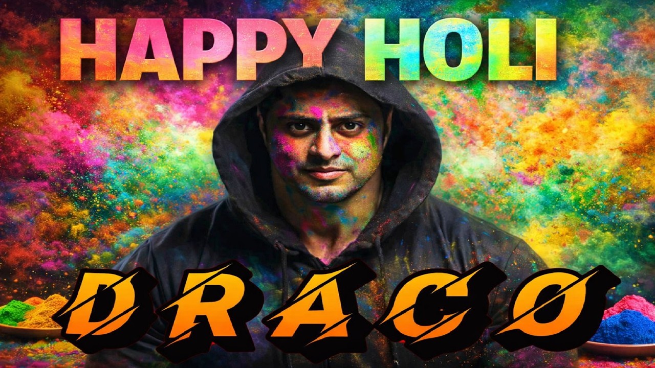 HAPPY HOLI | BGMI LIVE WITH DRACOGAMES