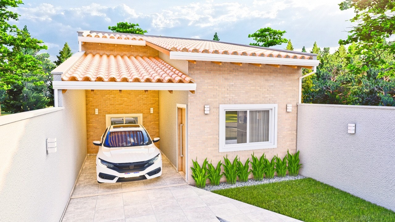 CASA PEQUENA E ACONCHEGANTE  118M² │ 2 QUARTOS │TERRENO PEQUENO │COM PLANTA BAIXA