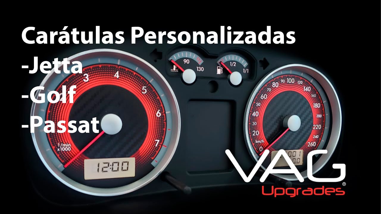 Carátulas de Personalizadas Jetta Golf Passat - Vag Upgrades
