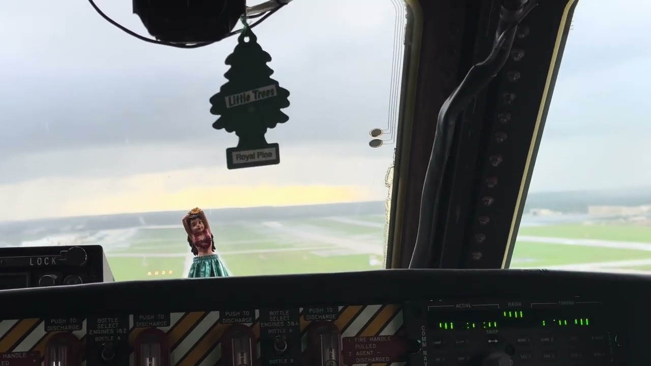 Landing in Guam