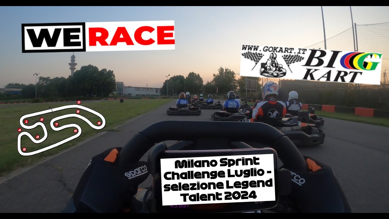 We Race - Milano Sprint Challenge - Kart Rozzano Reverse (Luglio 24)