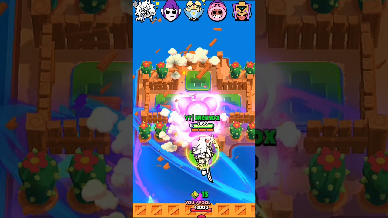 Which brawler can survive against a 15cube massive Grom super?😳 #brawlstars #shorts
