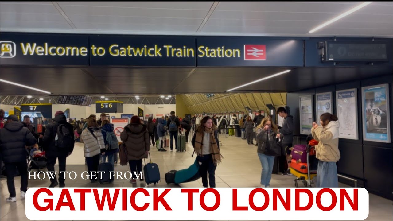 Gatwick Airport to London | The Best & Worst Travel Options 2025 ( Hindi )