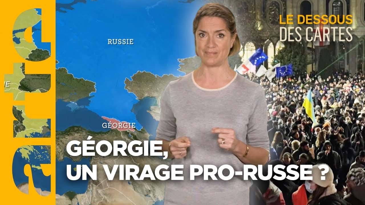 Géorgie : l'ombre russe | L'Essentiel du Dessous des Cartes | ARTE