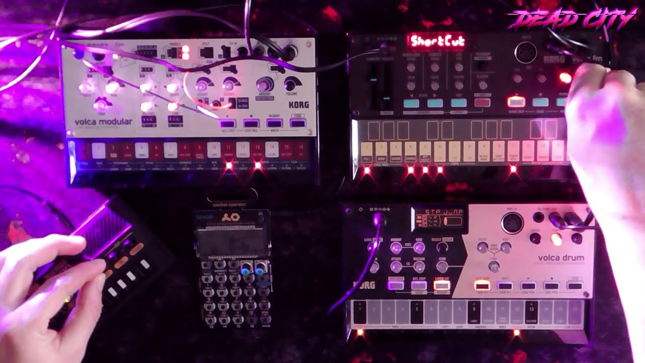 Volca Drum/FM/Modular/monotron DELAY/PO 35 - Live 
