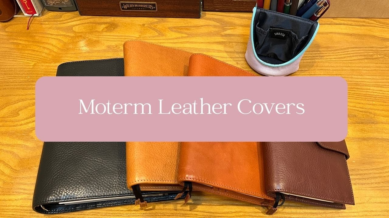 My Moterm Veg Tan Leather Covers
