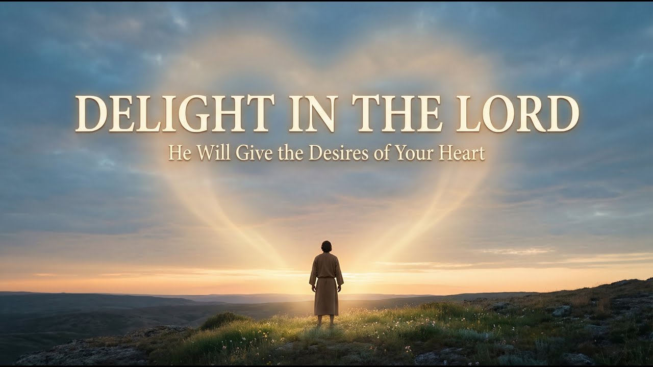 Delight in the Lord | He Will Give the Desires of Your Heart | A Worship Song from Psalm 37:4