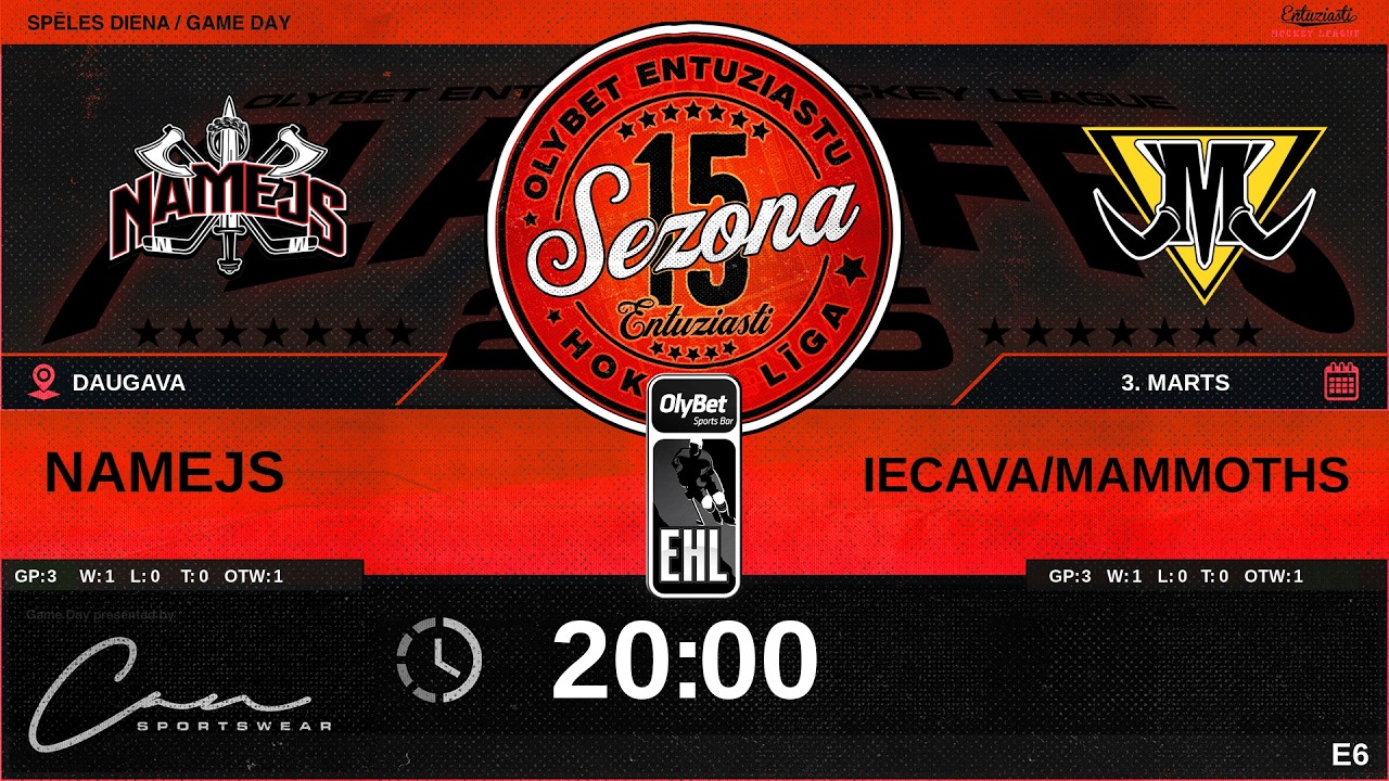 2026 03 03 | NAMEJS (NMJ) - IECAVA/MAMMOTHS (MTH) | E6