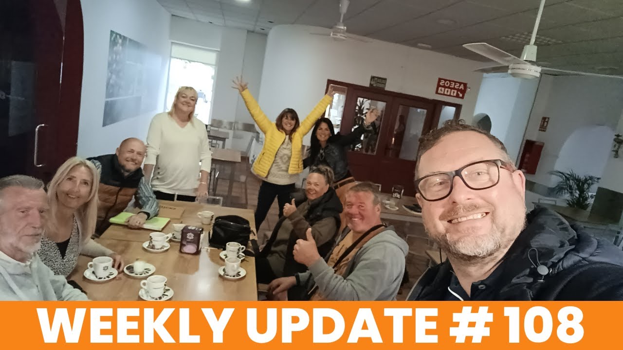 Weekly Update 108 – More Visas & A Catch-Up with a Clients in Murcia