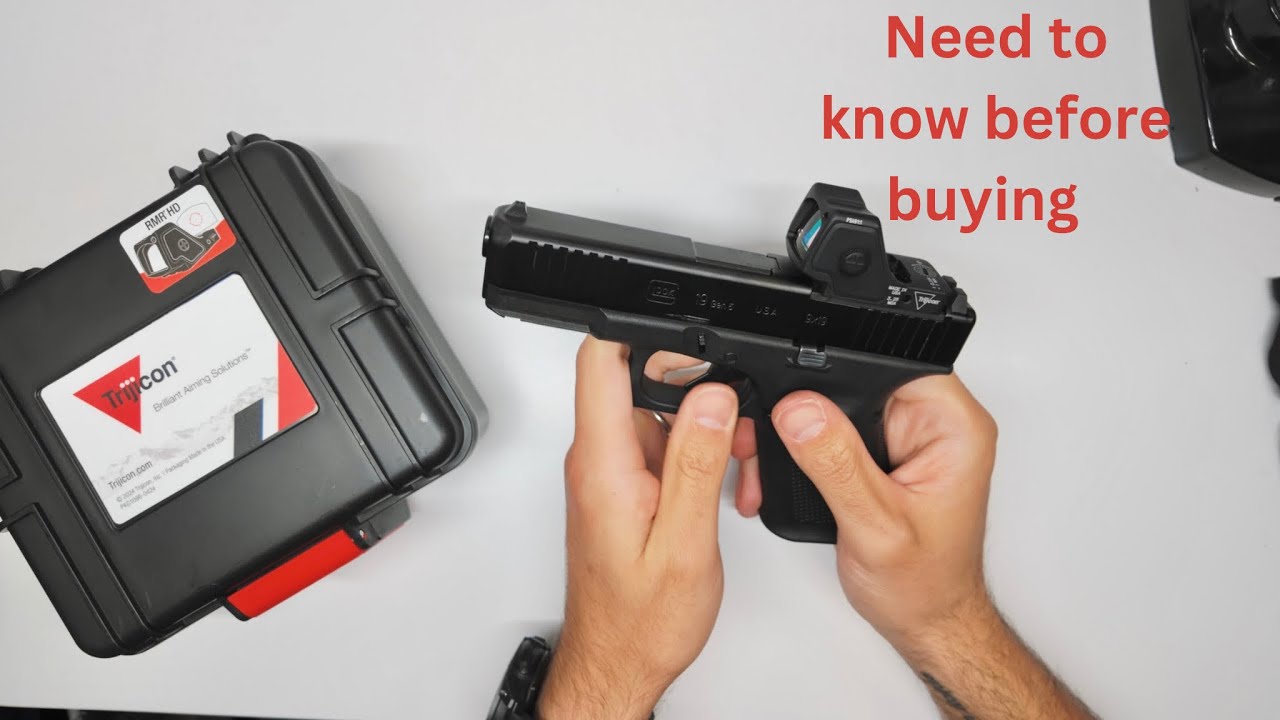 Я очень переживал по этому поводу... (Распаковка Trijicon RMR HD)