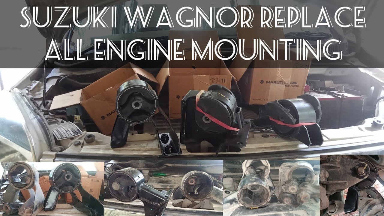 Maruti Suzuki wagnor automatic transmission replace all engine mounting 