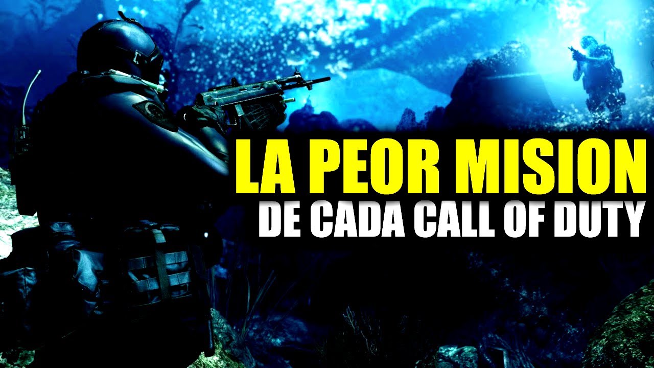 La PEOR MISIÓN DE CADA CALL OF DUTY en 2022 | The WORST MISSION in EVERY Call of Duty