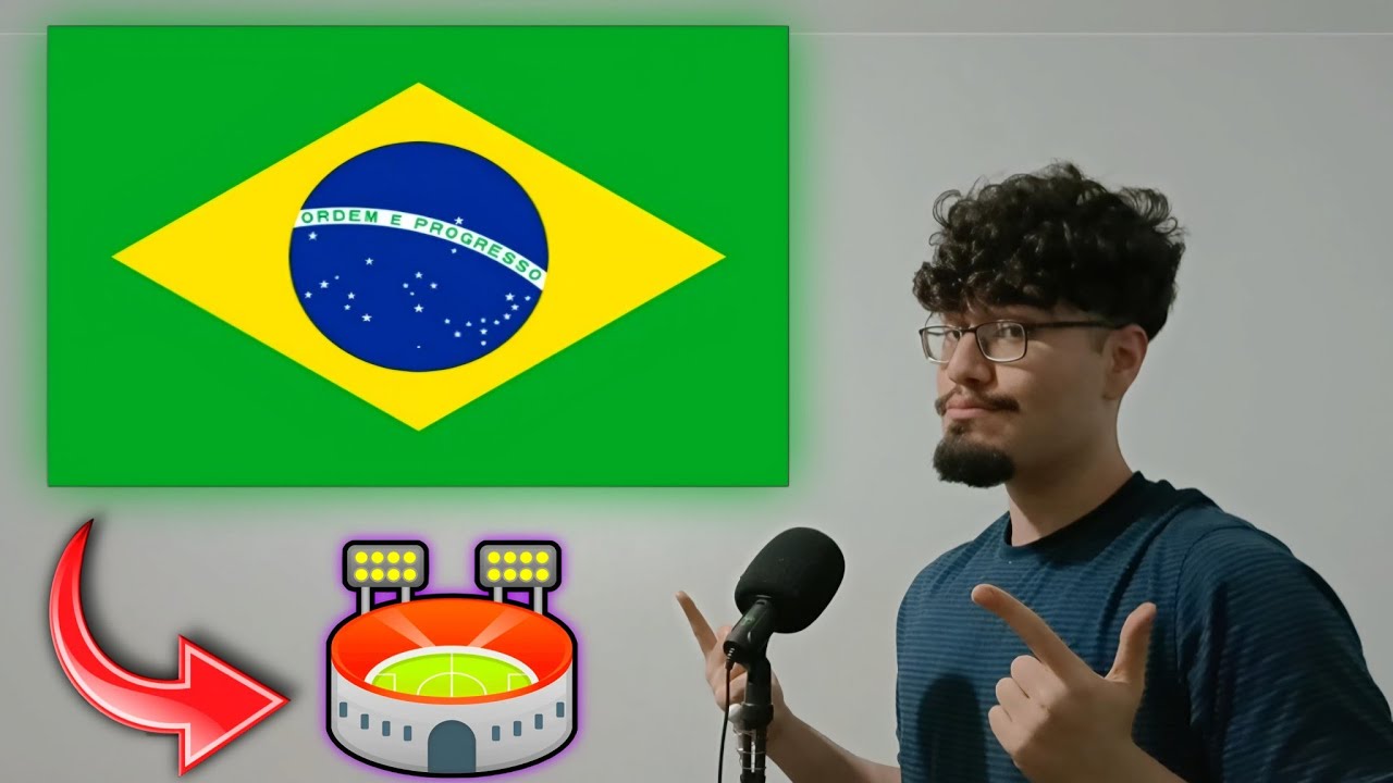 ASMR IN PORTUGUESE 🇧🇷 (Best Stadium football in brasil🇧🇷🏟️)