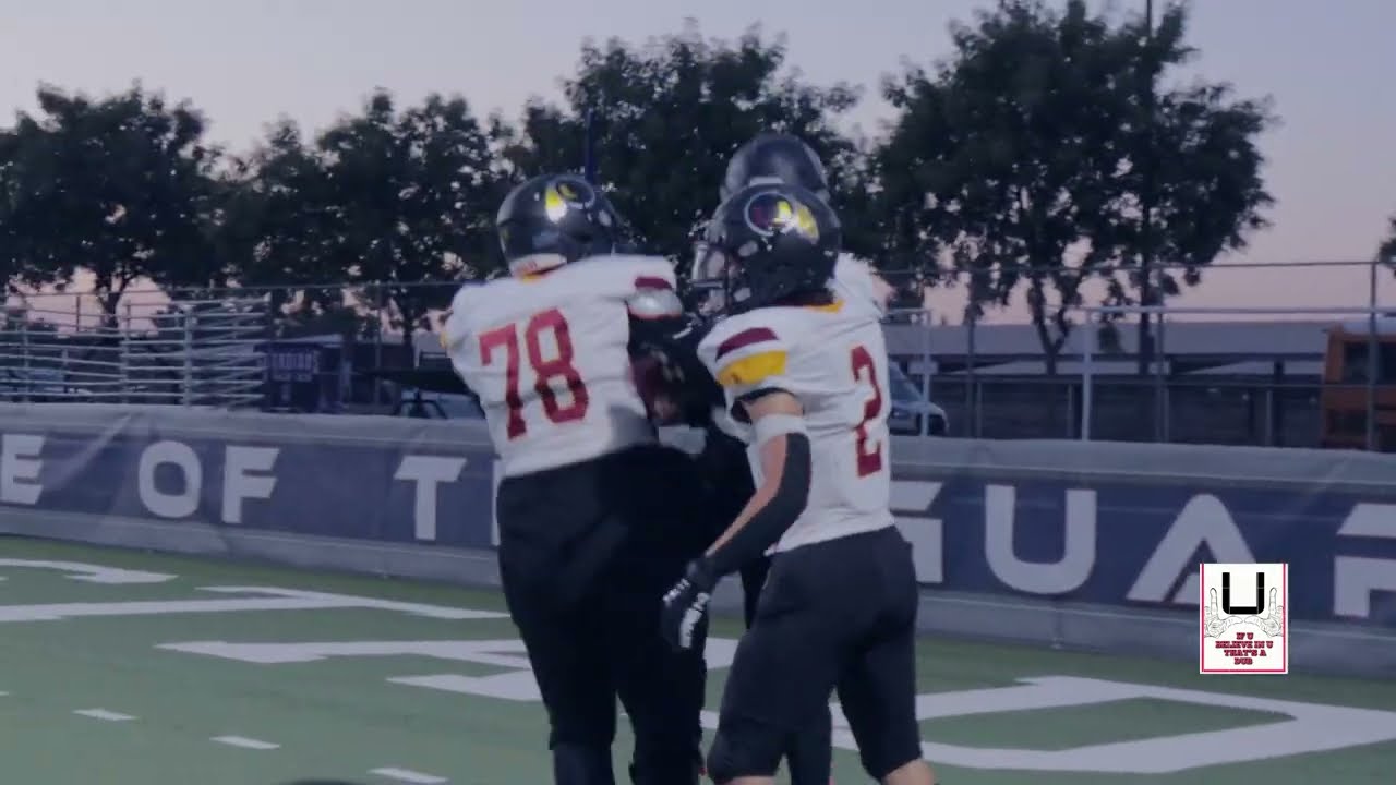 Crazy 100 Point Football Game Tulare Union vs. Justin Garza