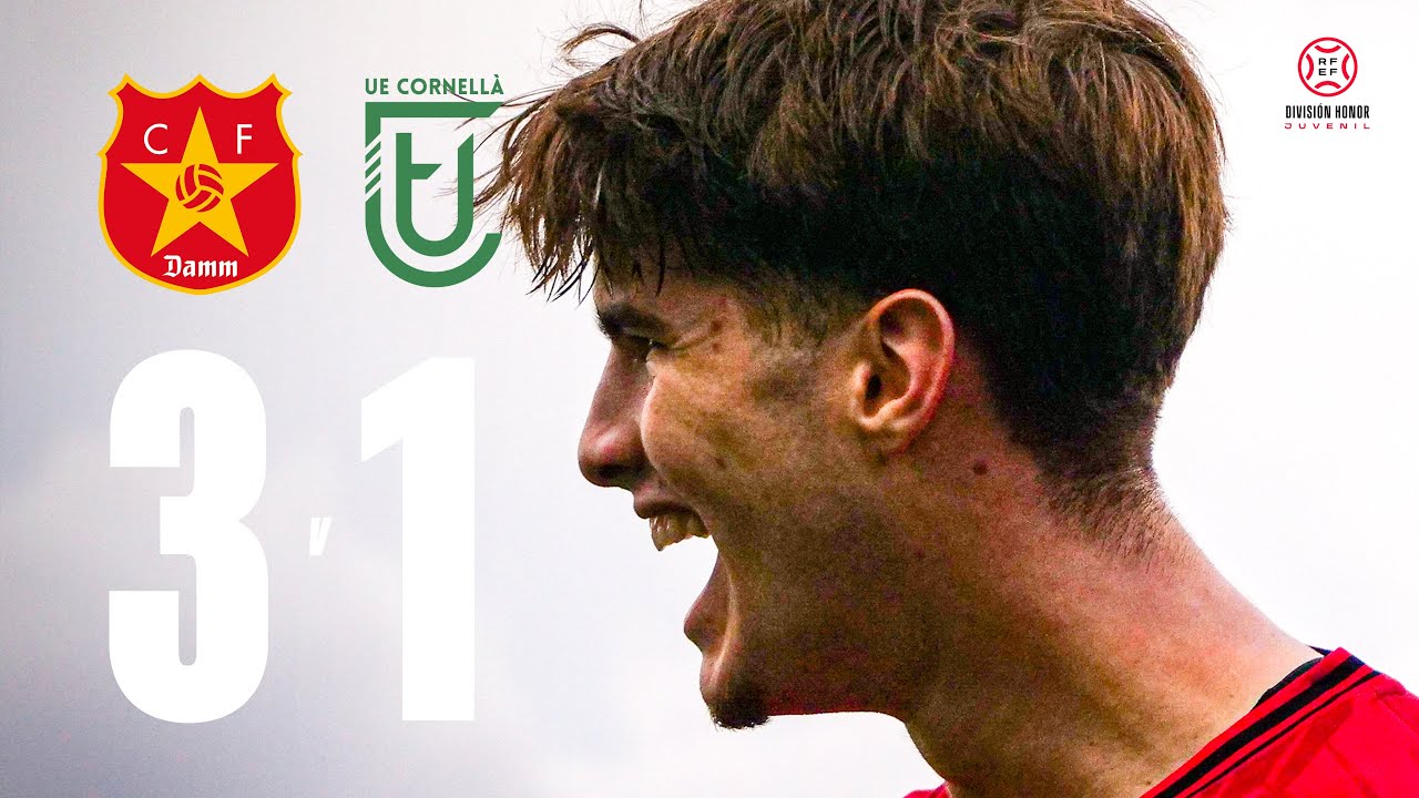JUVENIL A MASCULÍ 3-1 CORNELLÀ | CF DAMM