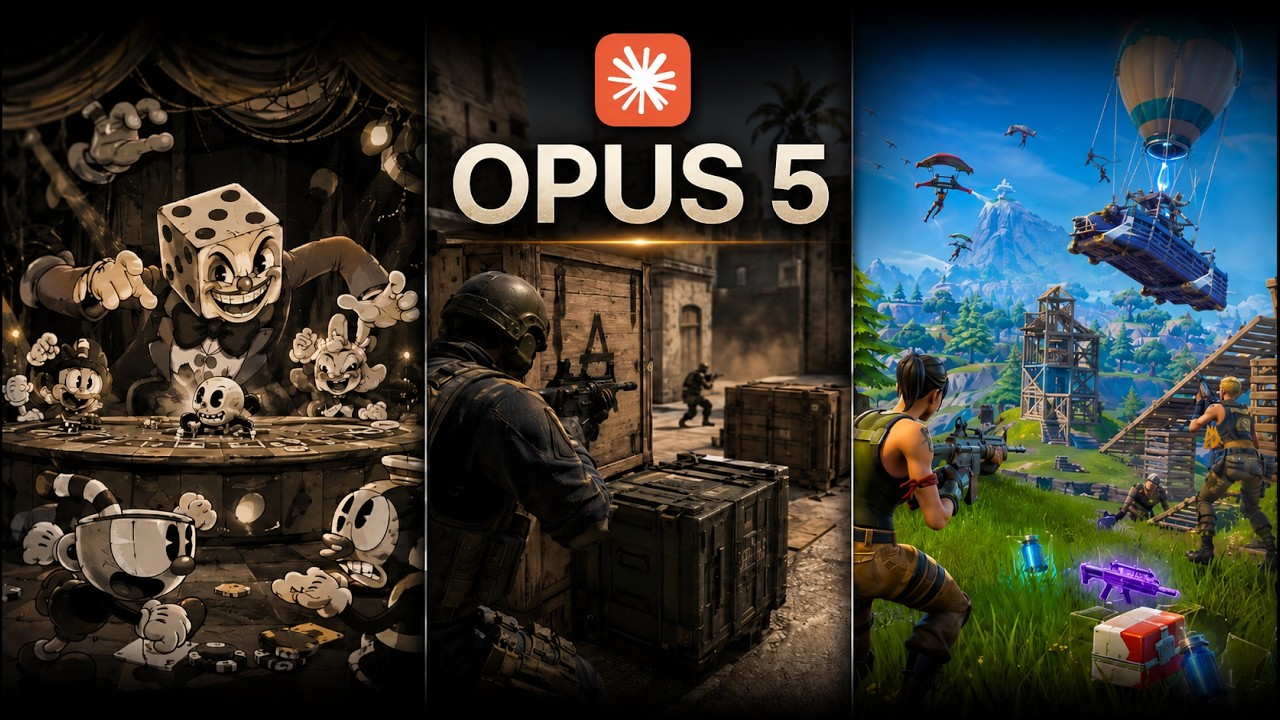 Claude Opus 5 создает игры на Godot