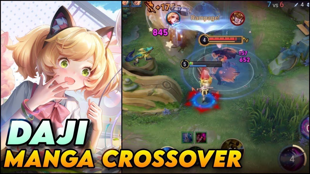Trying Out DAJI's New Epic Skin "Manga Crossover" | Legend 150* + Gameplay | Honor of Kings