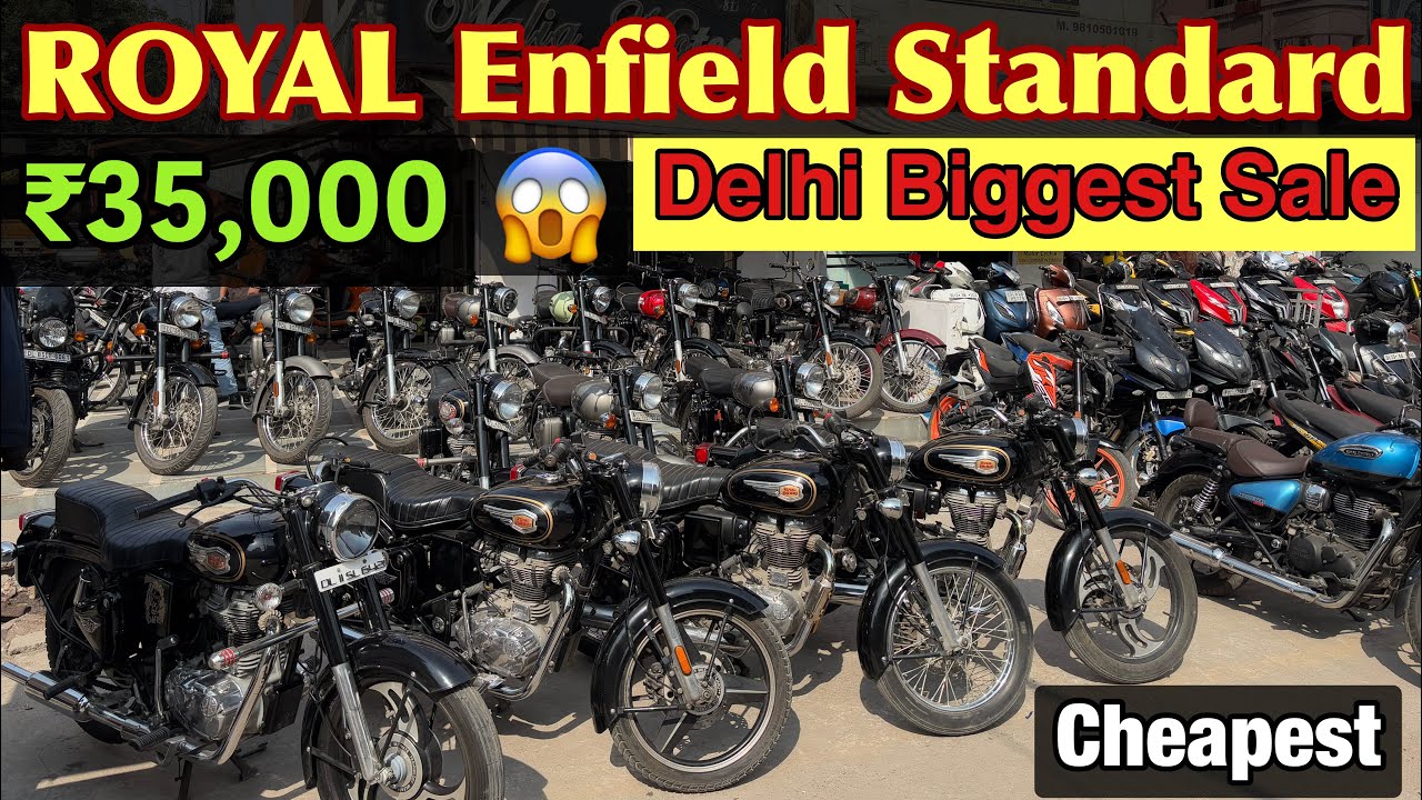 Second hand bullet 350 in delhi / Royal Enfield Standard 350 & Classic 350 At Walia Motors / ₹35,000