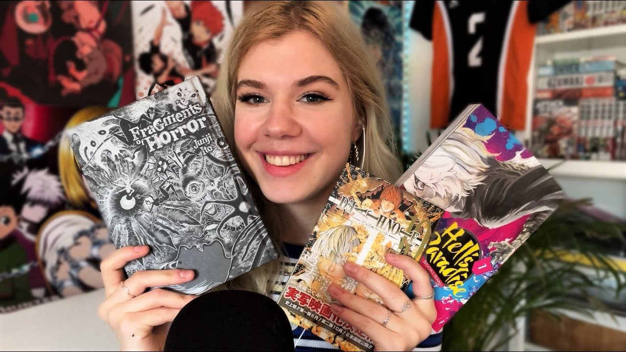 manga tapping & scratching ASMR