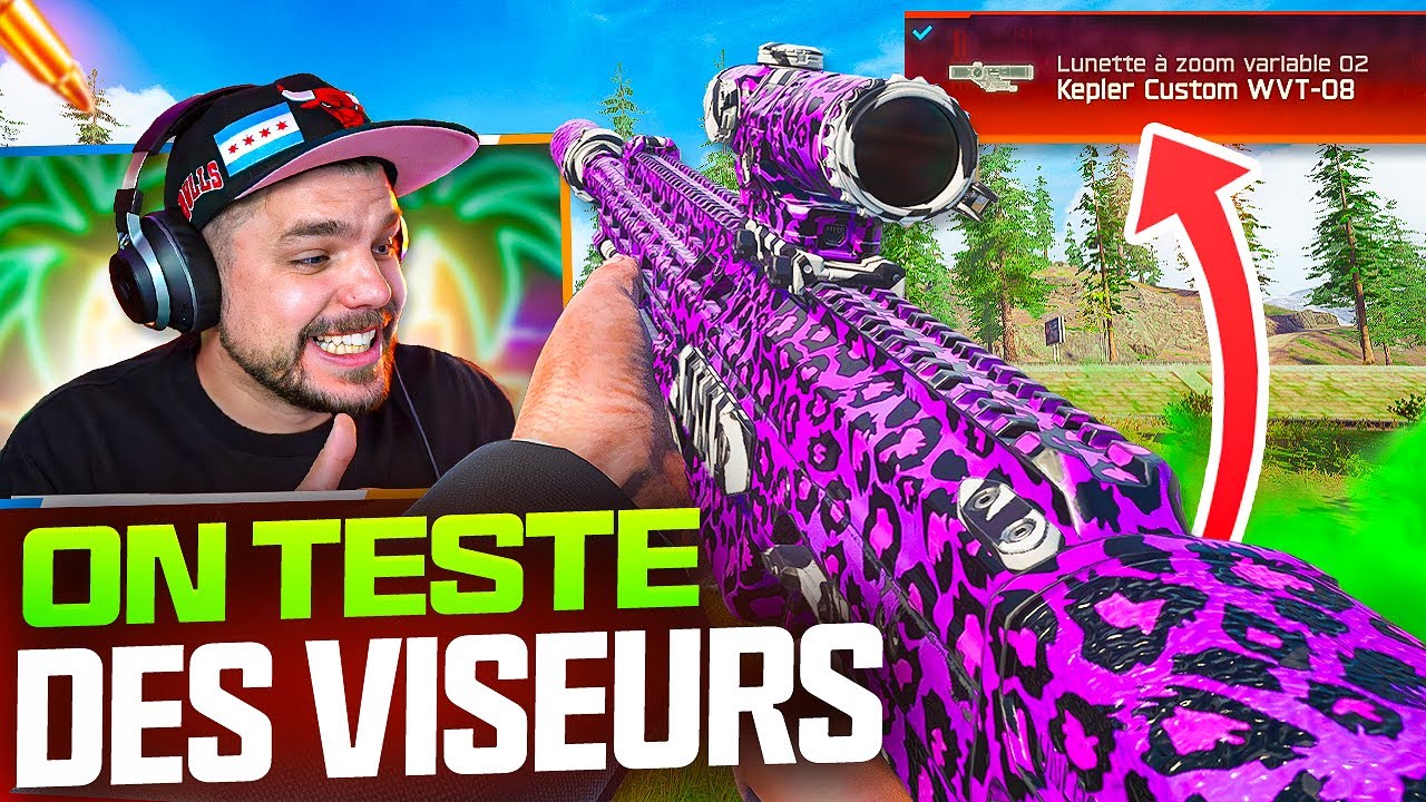 QUEL VISEUR pour le SNIPER VS RECON sur Call of Duty : WARZONE ?
