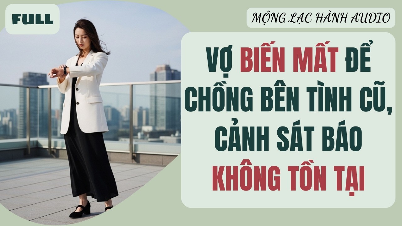 Full audio | Vợ Biến Mất Để Chồng Bên Tình Cũ, Cảnh Sát Báo Không Tồn Tại TT | Mộng Lạc Hành Audio