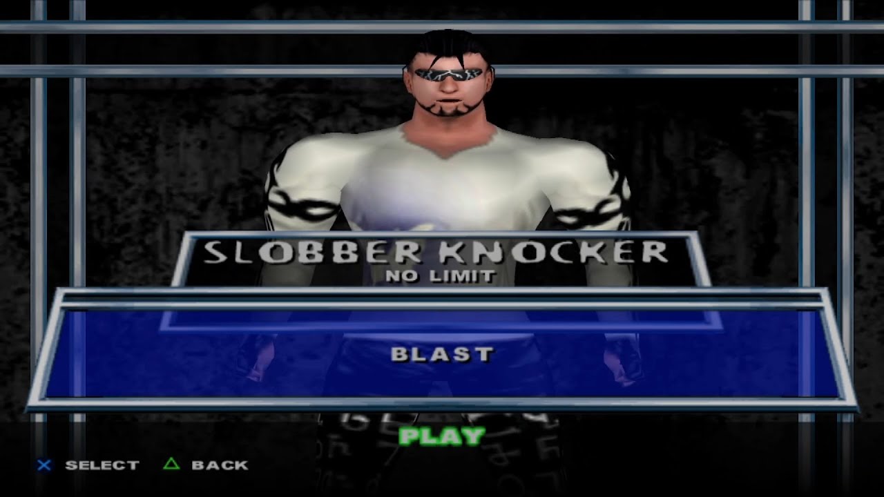 Slobber Knocker / No Time Limited / Created Superstar #smackdown #ps2 #smackdownpain