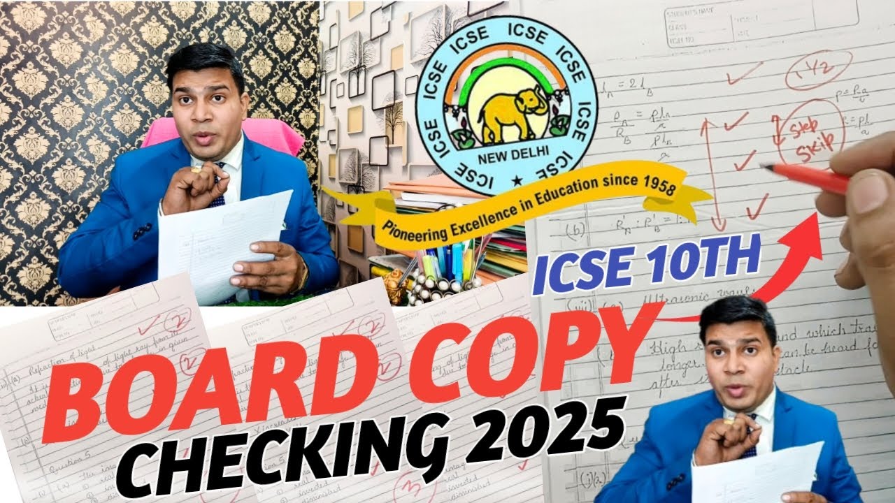 icse board copy checking| icse board copy checking| icse board copy checking 2025|RAVI SIR