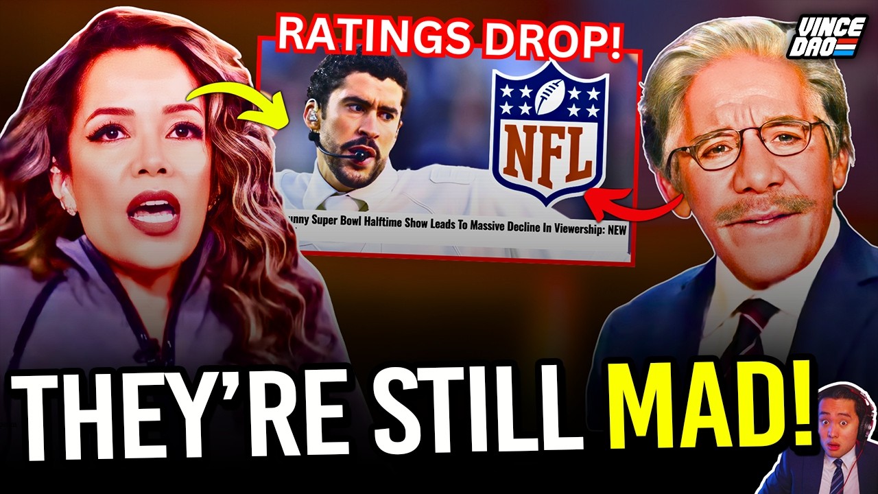Leftist Media FUMES After NFL Finds Ratings Collapse Over Bad Bunny Performance Amid TPUSA Rebuttal!