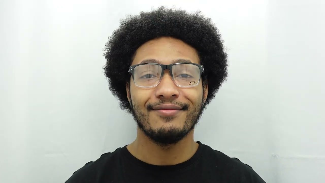 Male model wearing Oakley RX Holbrook 8156-06 56mm Glasses