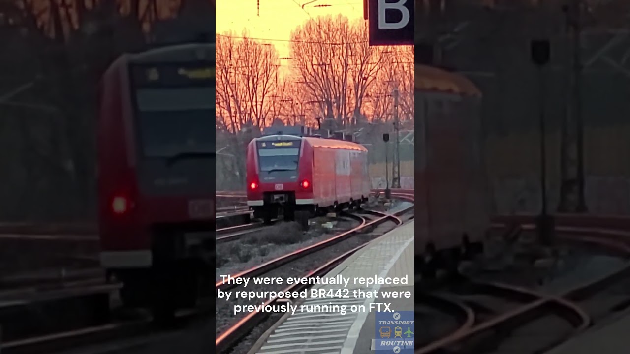 BR 425 Rides Into The Sunset (S-Bahn Nürnberg) 