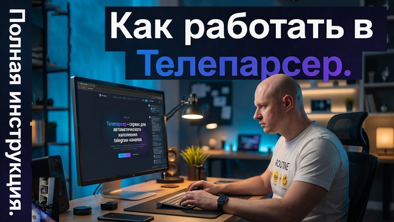 ОТ СОЗДАНИЯ ДО ПОЛНОЙ АВТОМАТИЗАЦИИ TELEGRAM / Как настроить Телепарсер для Telegram-канала