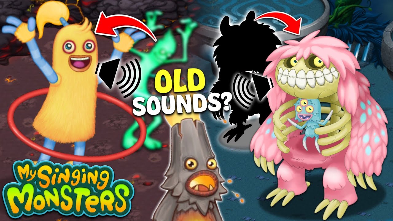 Первые версии звуков монстров — неиспользованные и невыпущенные звуки | Мои поющие монстры