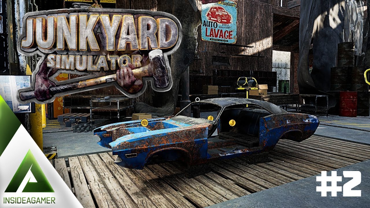 Junkyard Simulator - Big Update - New 2023 Series - Starting Our Scrapyard Journey EP#2