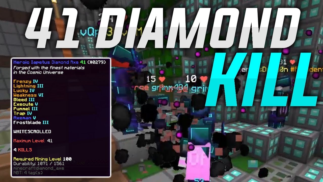41 DIAMOND GOD SET KILL | Cosmic Prisons