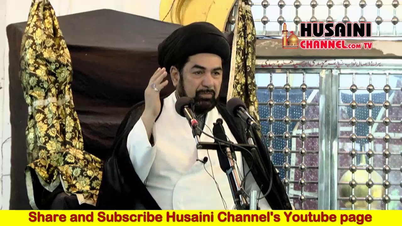1st MAJLIS MAULANA S KALBE JAWAD NAQVI IMAMBADA GHUFRANMAAB LUCKNOW