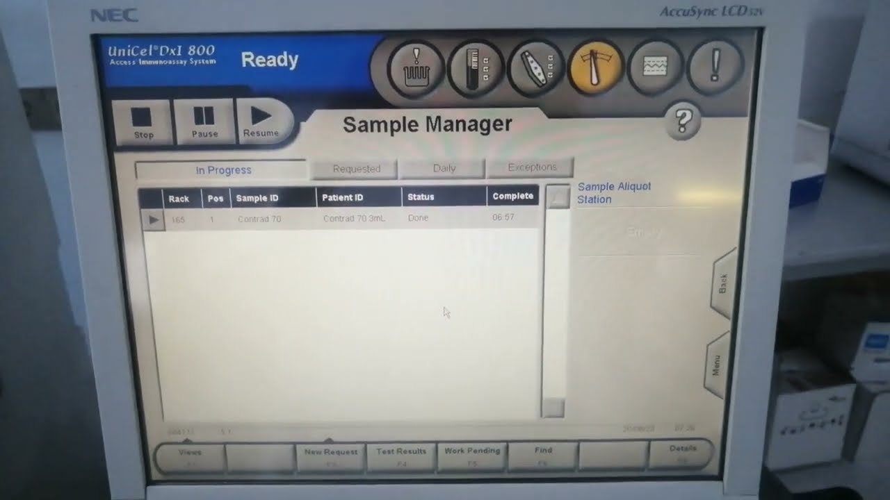 Beckman Coulter DxI 800 tam avtomat Hormon analizatoru