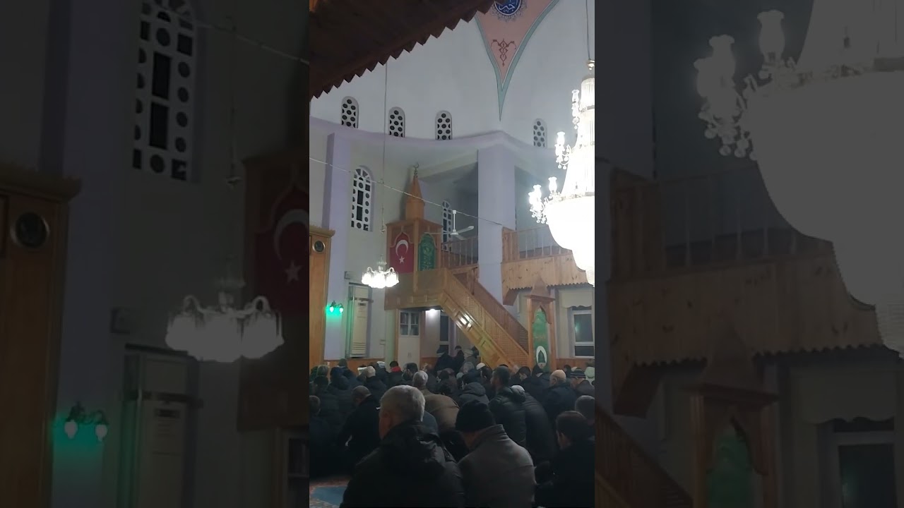Pamukova mevlana cami miraç kandili ilahi 