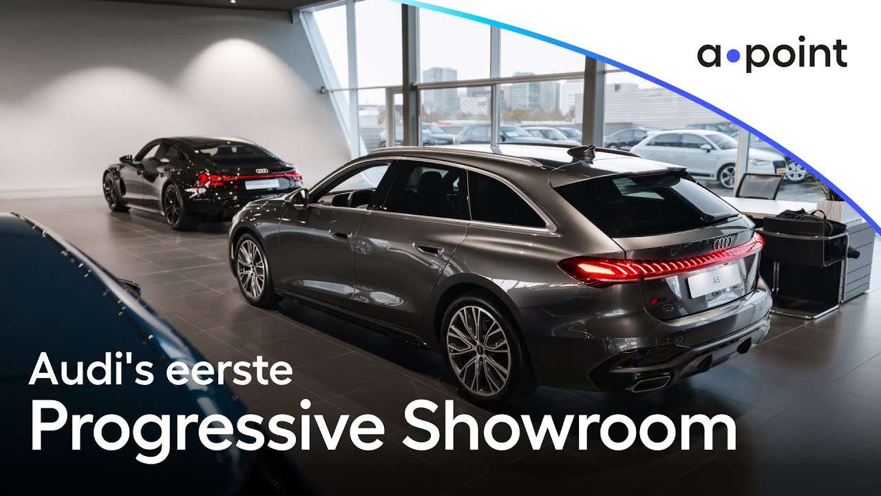 Audi Centrum Amsterdam Progressive Showroom | a-point