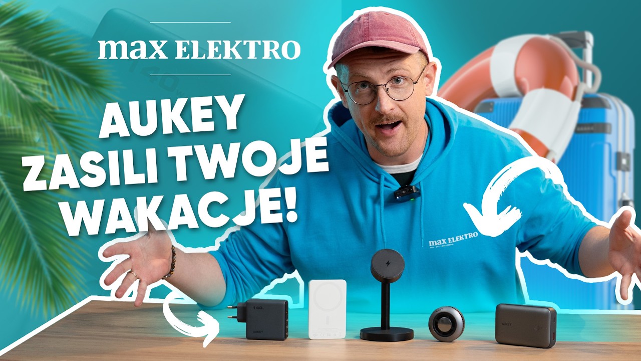 TOP akcesoria do ładowania na wyjazd &ndash; zapomnij o braku energii z AUKEY!