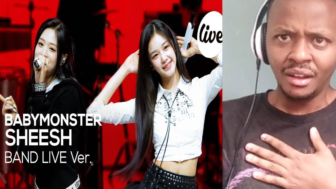 BABYMONSTER - &ldquo;SHEESH&rdquo; Band LIVE Concert [it's Live] live music show REACTION