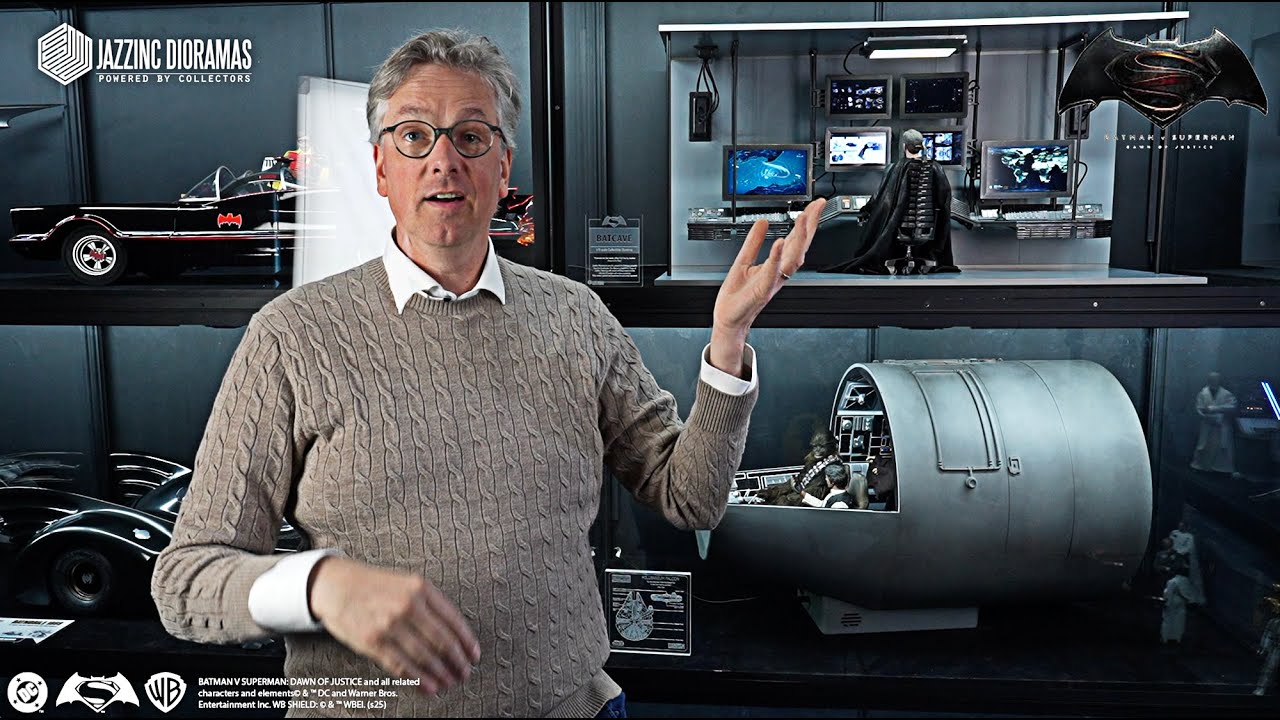 1/6 Scale BvS Bat Computer Cave assembly instruction by Jazzinc Dioramas