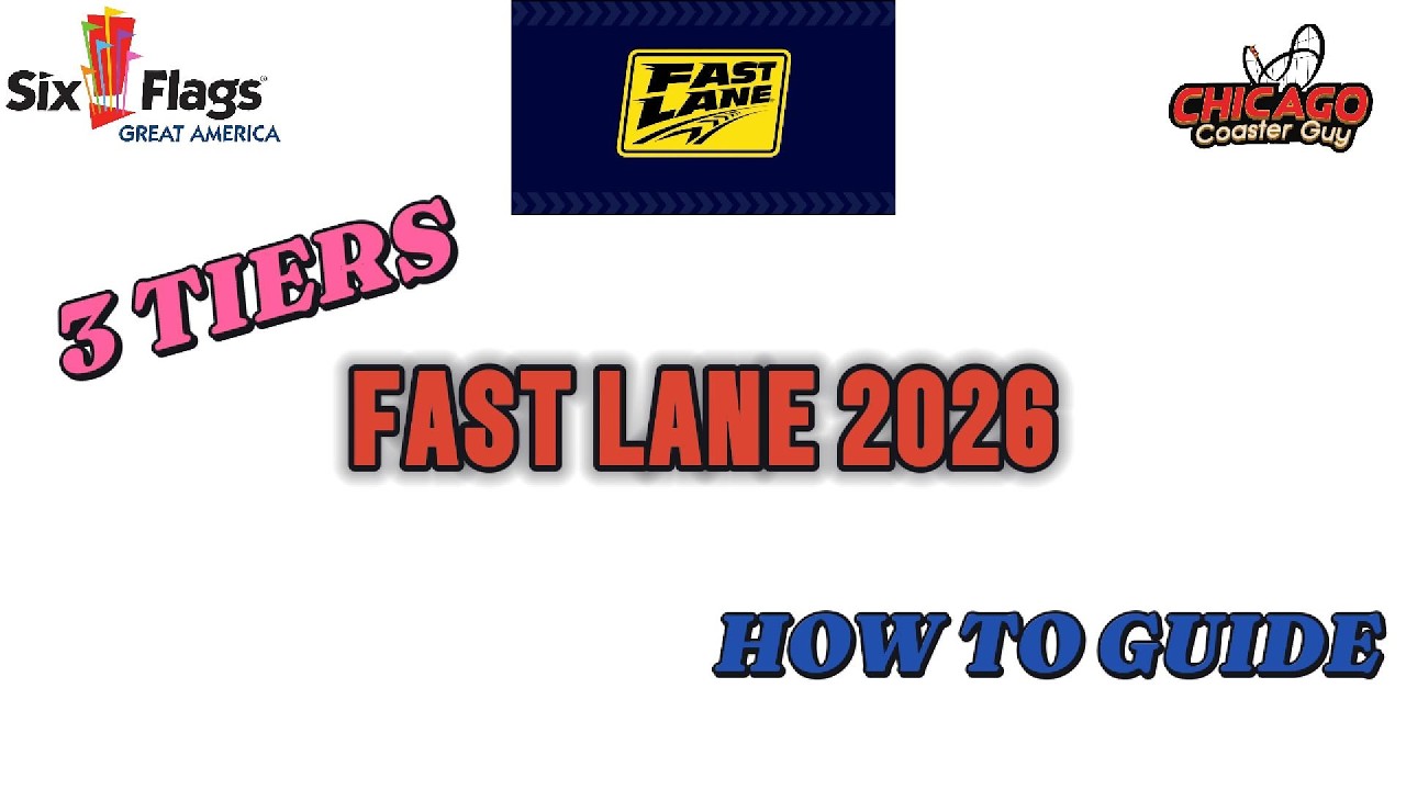 Руководство по использованию аттракциона Six Flags Great America Fast Lane 2026