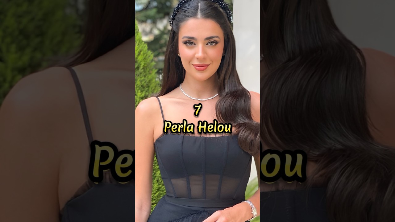 Top 10 Most Beautiful Woman From Lebanon #shorts #viral